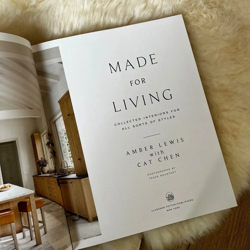 Made For Living Coffee Table Hardcover Book